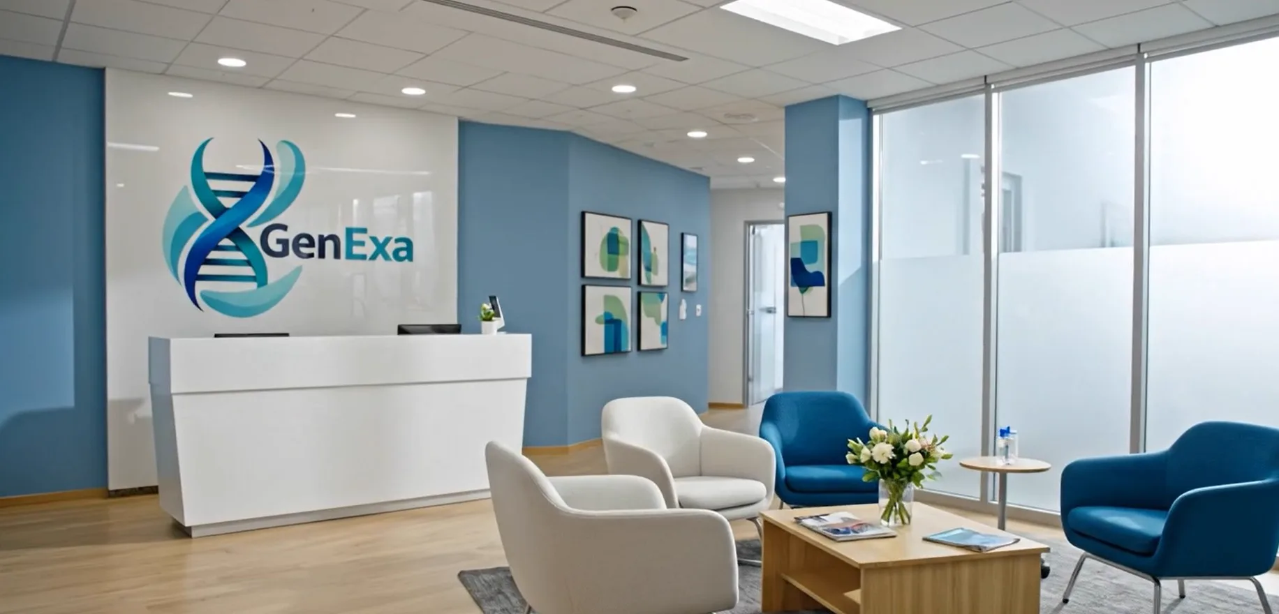 GenExa Integrated Health and Wellness clinic rendering